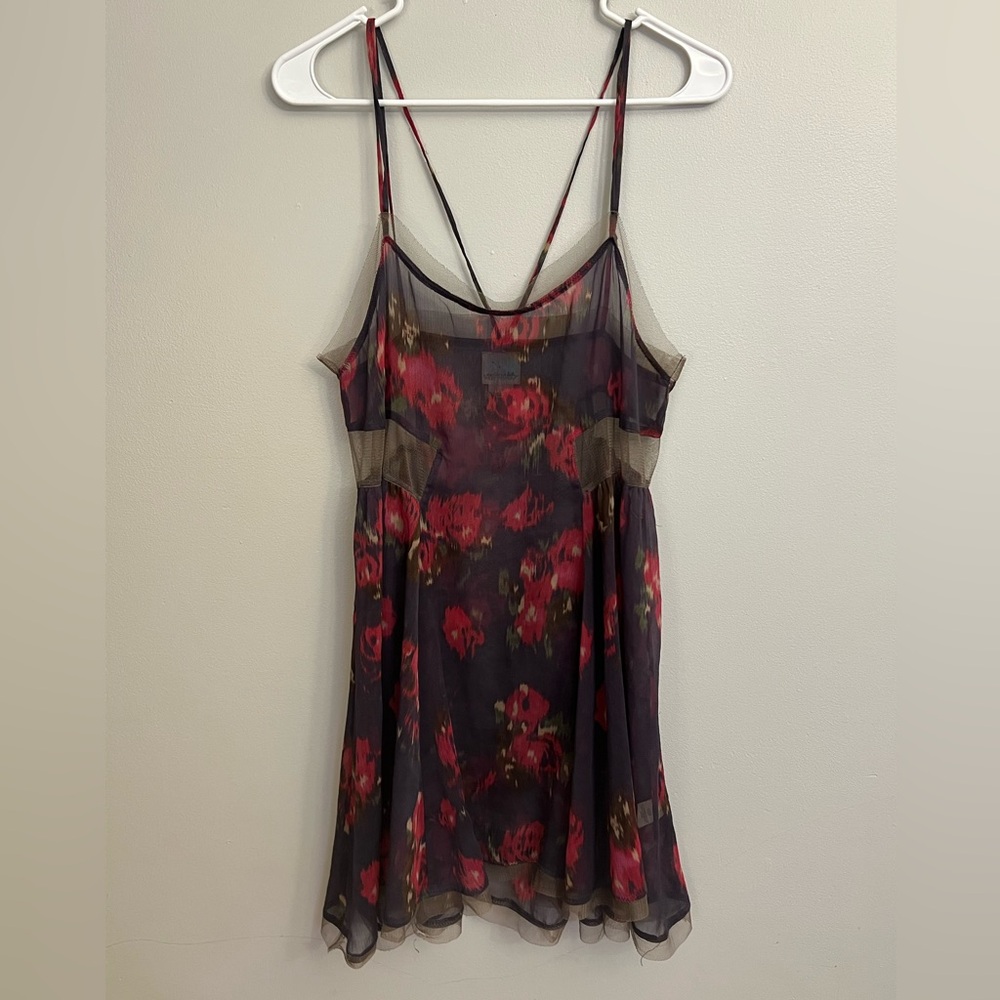 Free People Intimates Sheer Lingerie Slip